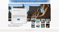 Desktop Screenshot of janustravel.pl